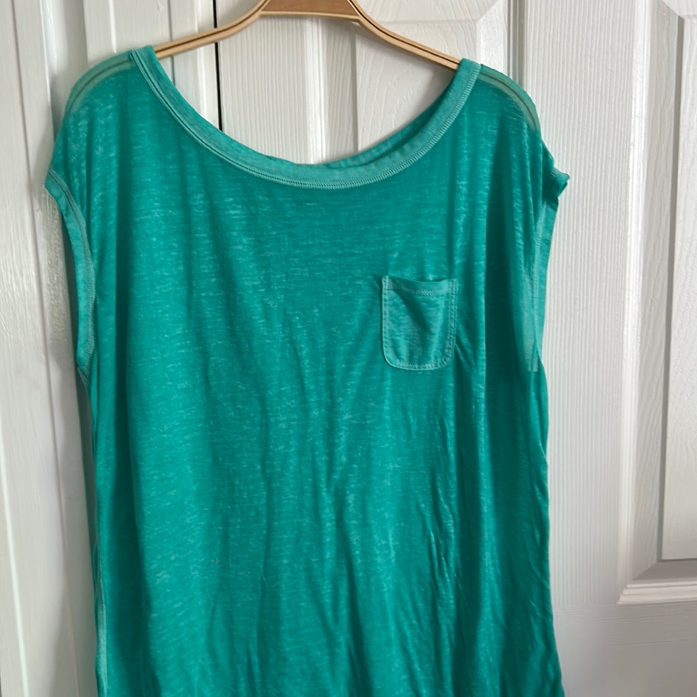 T by Talbots Cap Sleeve Tee